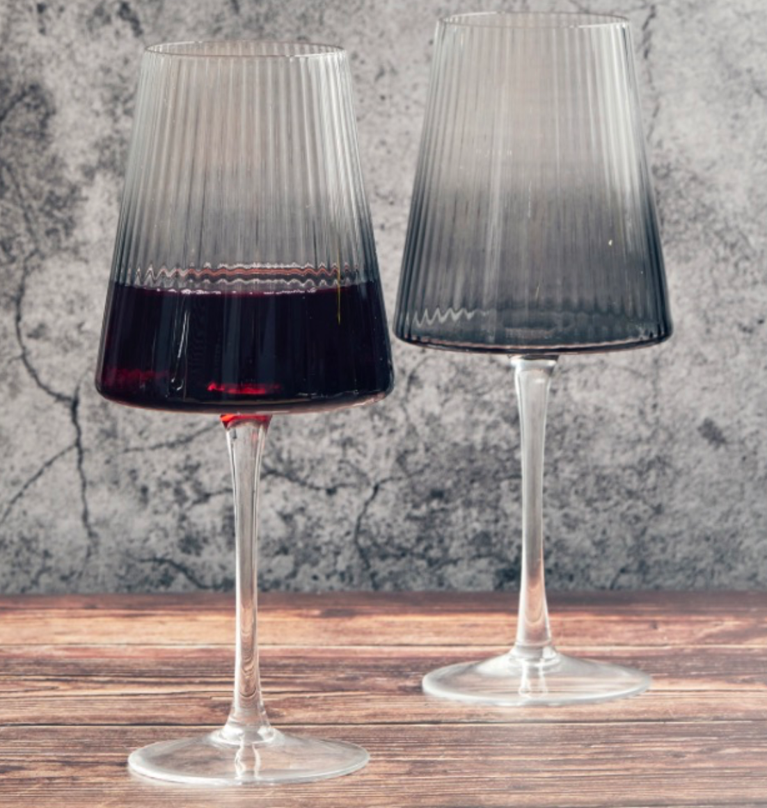 Empire Smoke Glasses - Set of Two