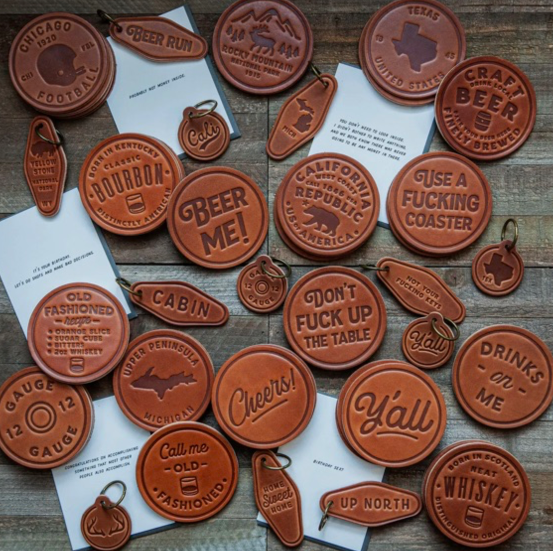 Leather Coasters