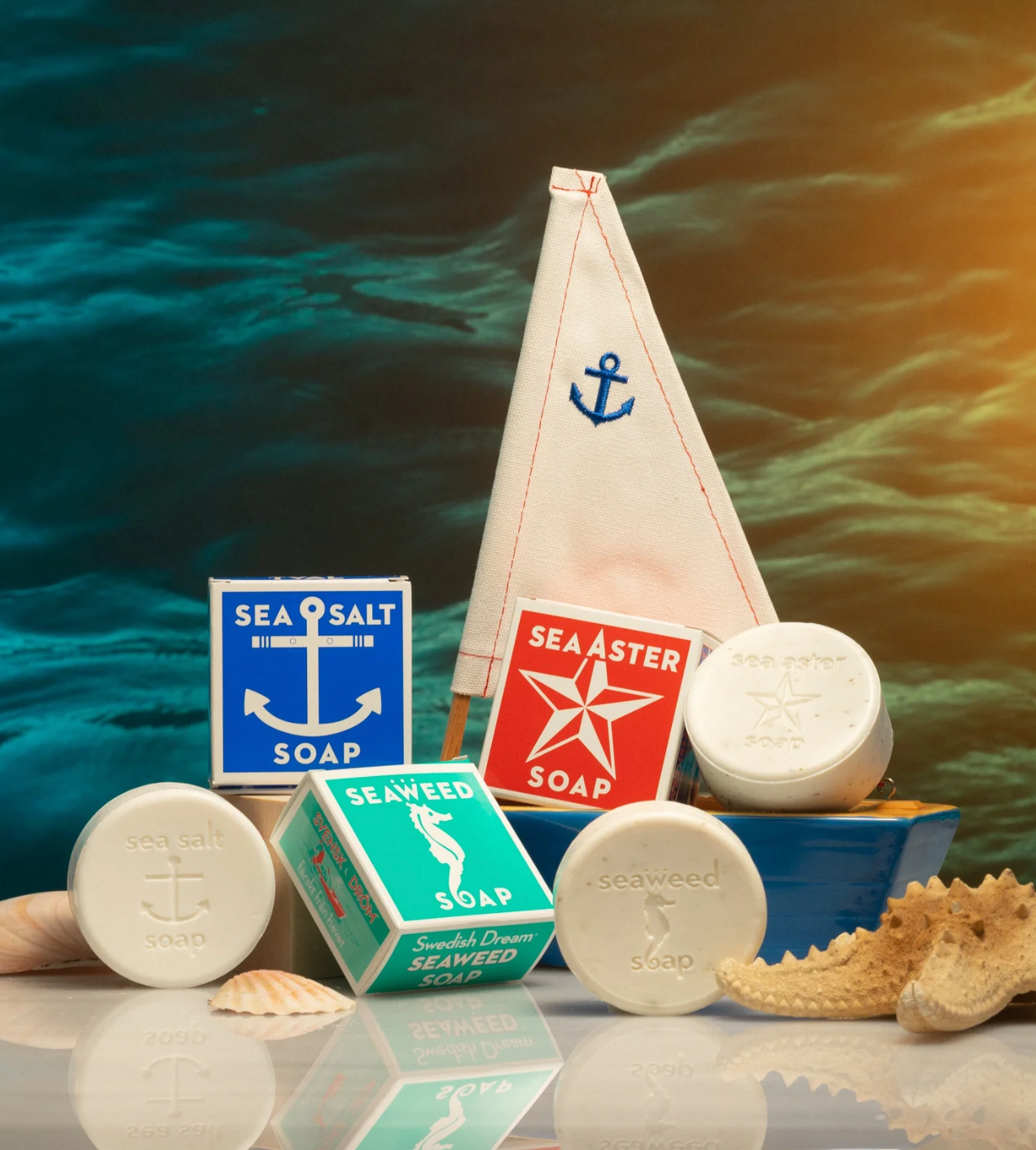 Swedish Dream Sea Salt Soap And Hand Cream Gift Box