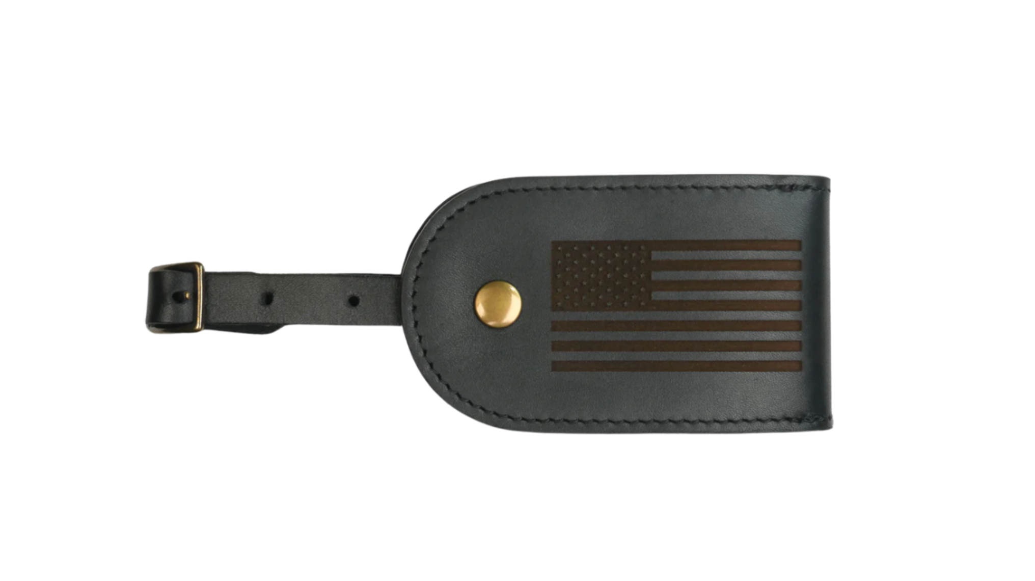 American Flag Luggage Tag