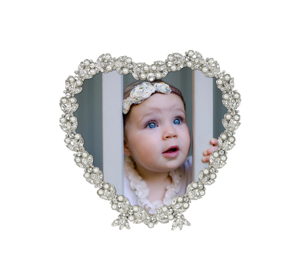 Olivia Riegel Silver Contessa Heart Frame - Thumbnail 2