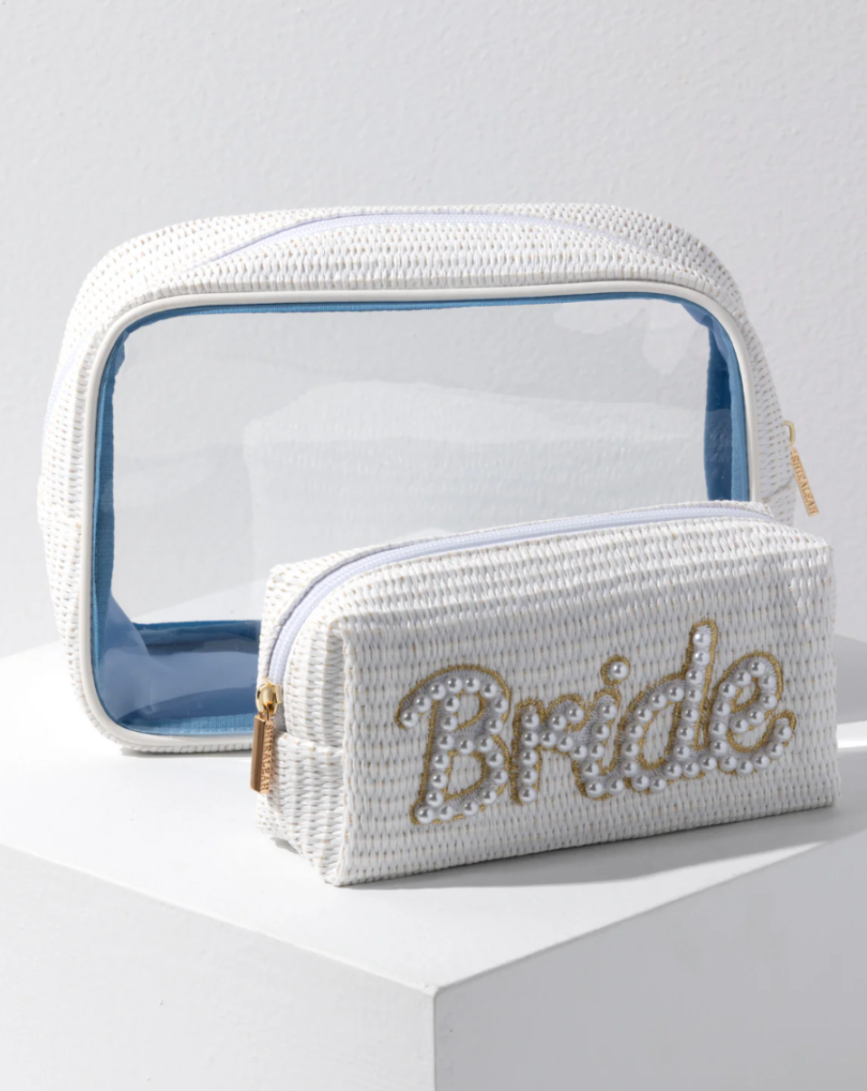 Bride Cosmetic Cases - Set of 2 - Thumbnail 3
