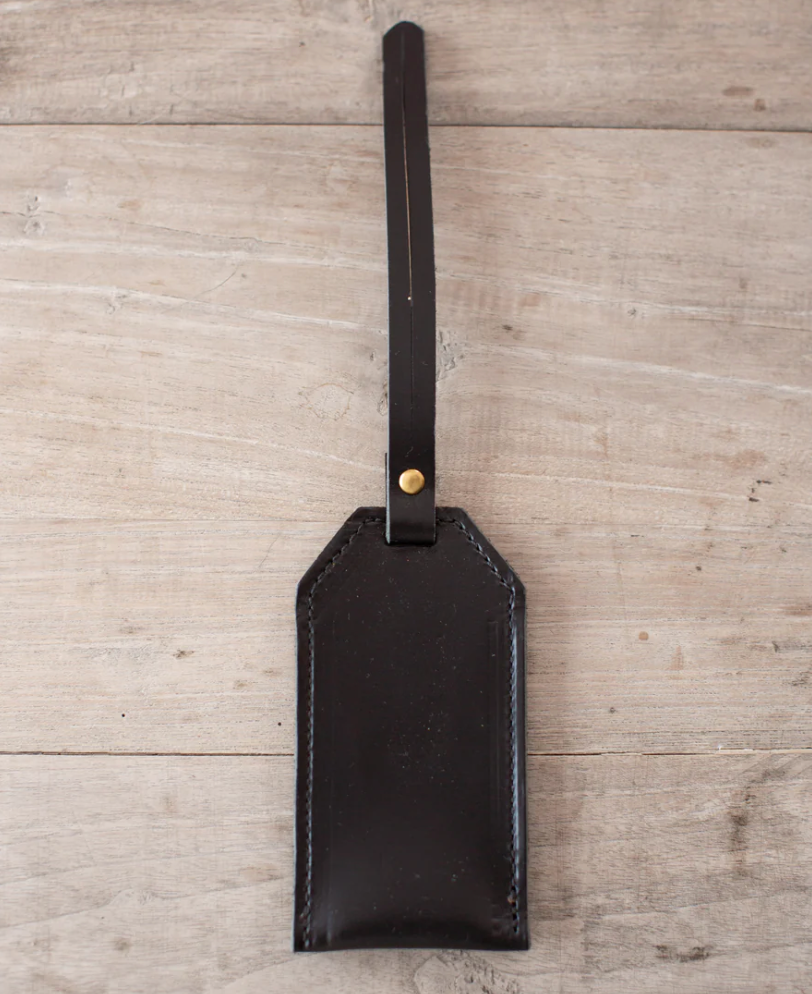 Leather Business Card Luggage Tag - Thumbnail 5