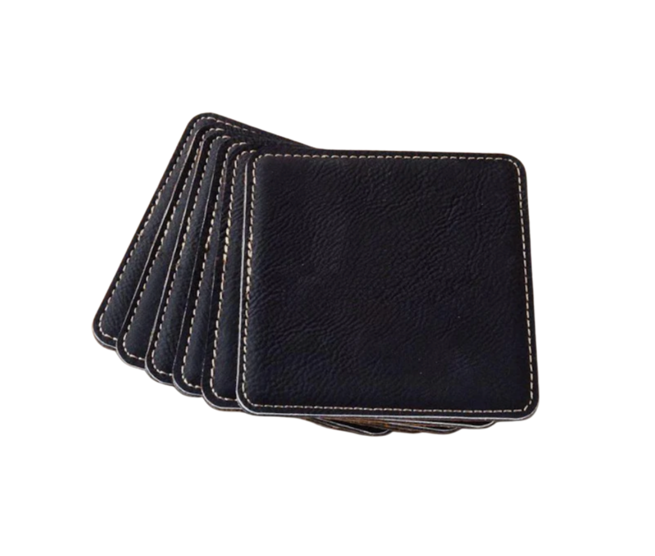 Square Leather Coasters