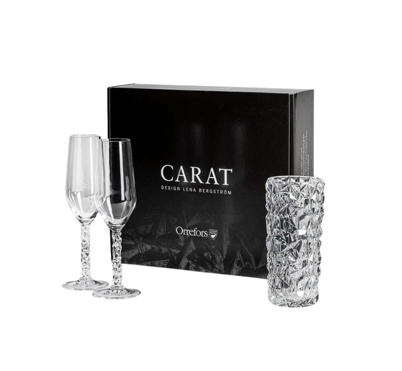 Orrefors Carat 3 Piece Gift Set