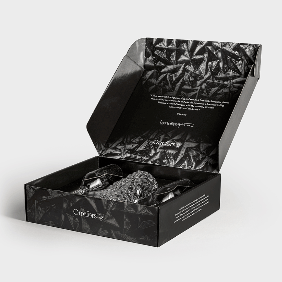 Orrefors Carat 3 Piece Gift Set - Thumbnail 5