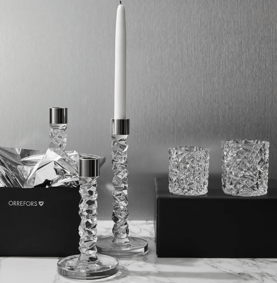 Carat Glass Candle Holder - Thumbnail 2