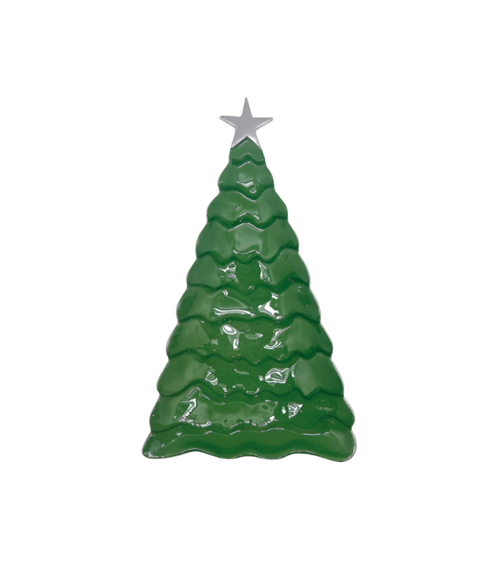 Green Tree Candy Dish