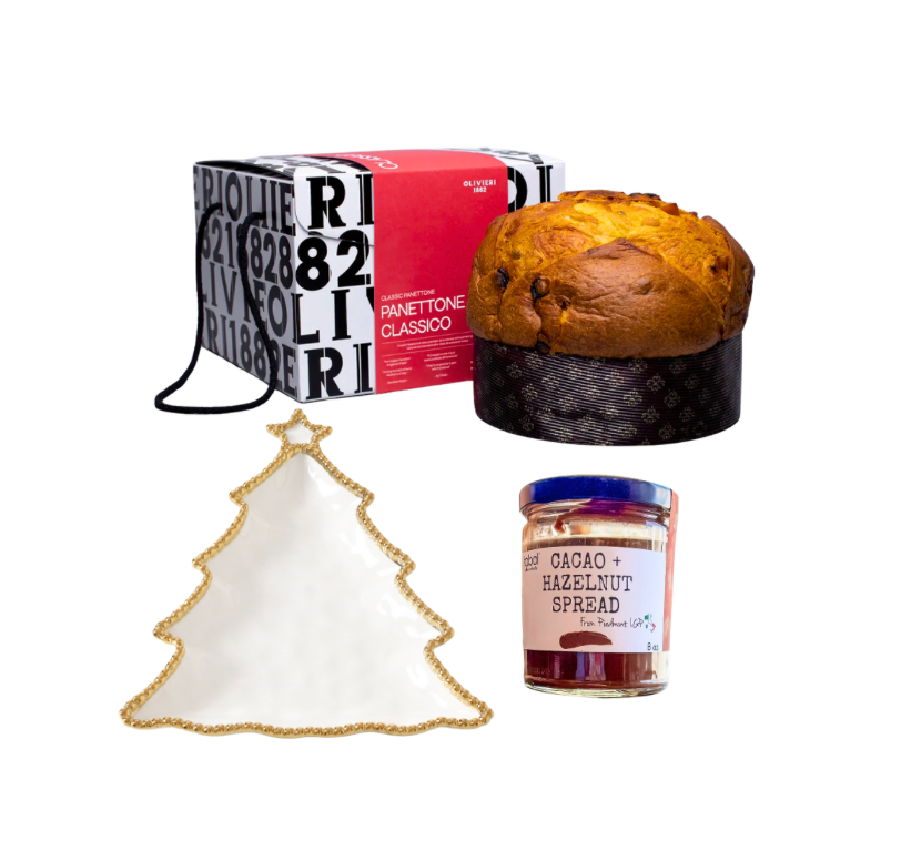 The Panettone Holiday Serving Set