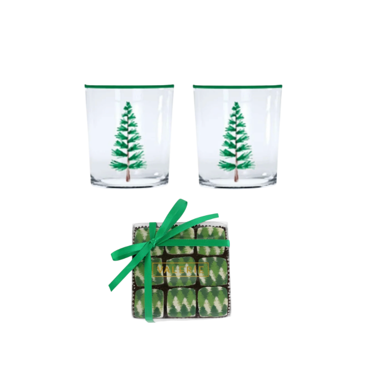 The Evergreen Holiday Toast & Truffle Set