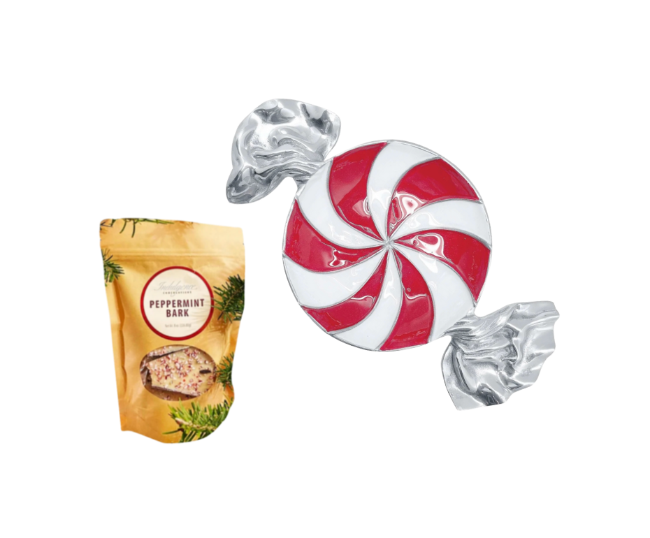 Peppermint Treat Dish Set