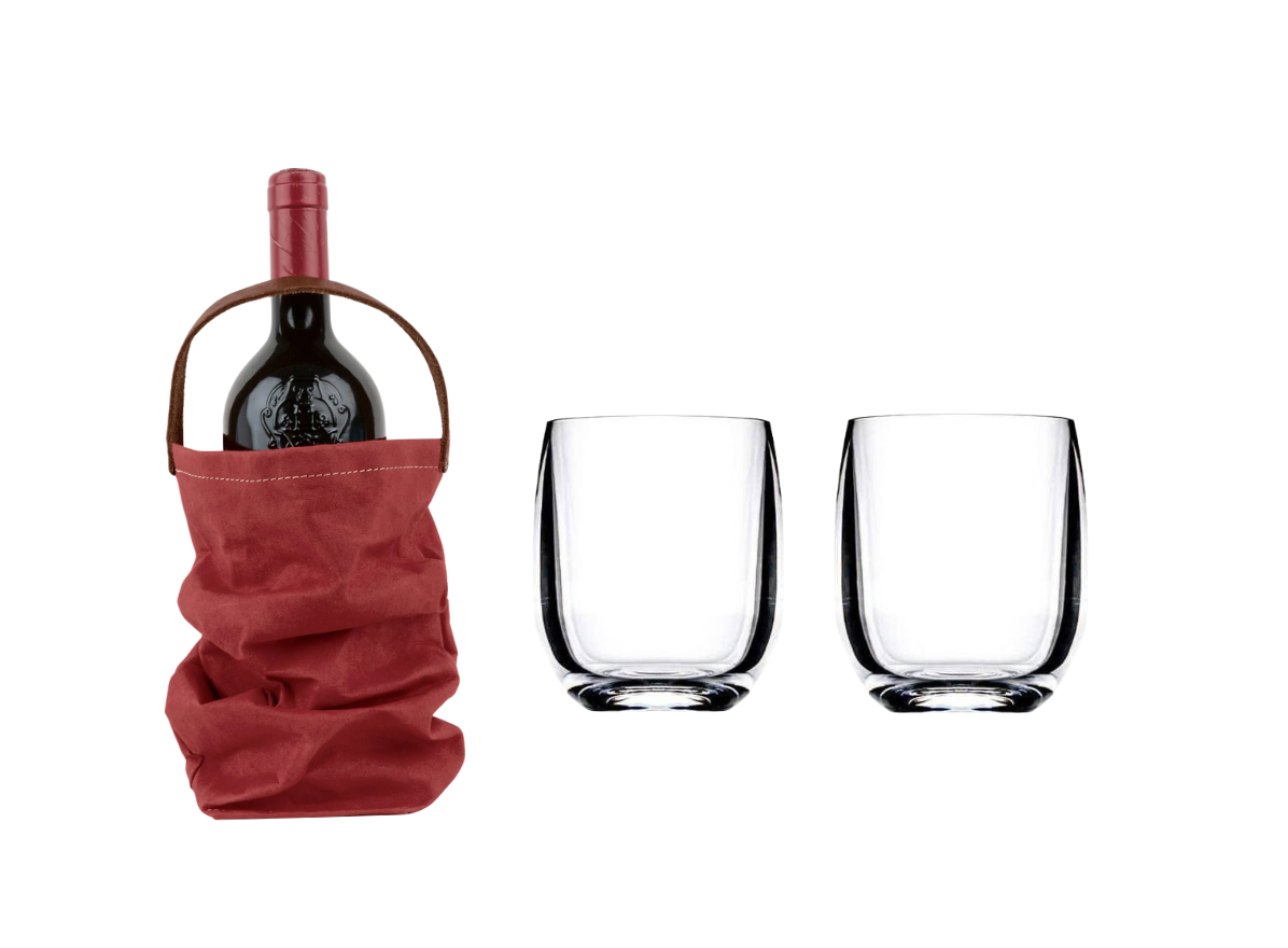 Christmas Wine Carrying Set