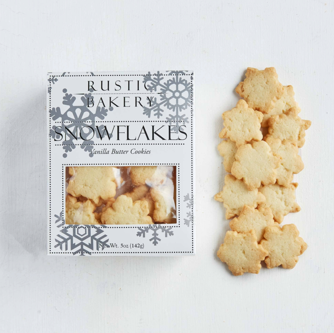 Pewter Snowflake Ornament & Holiday Treats Set