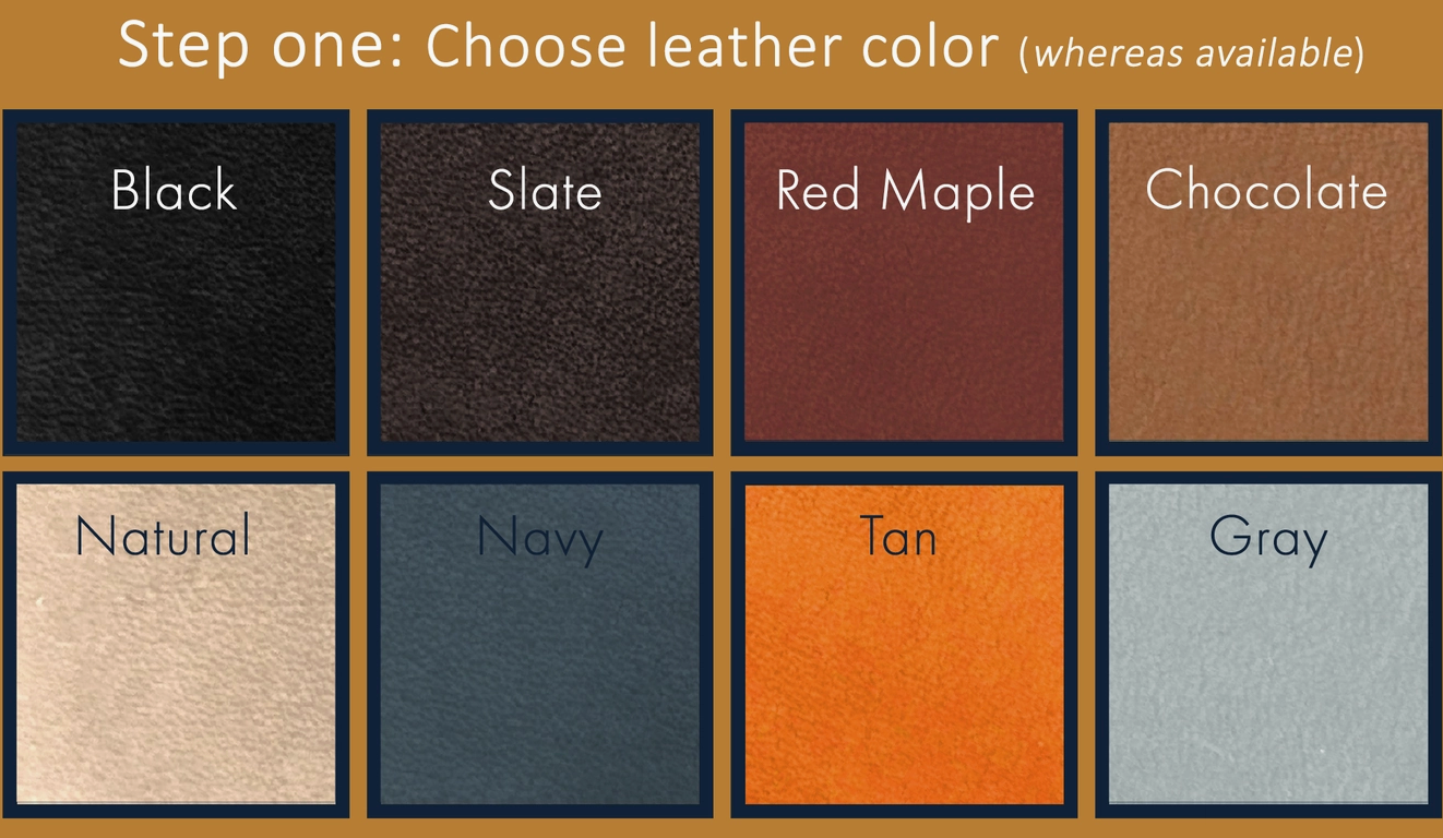 Office Leather Coasters Set