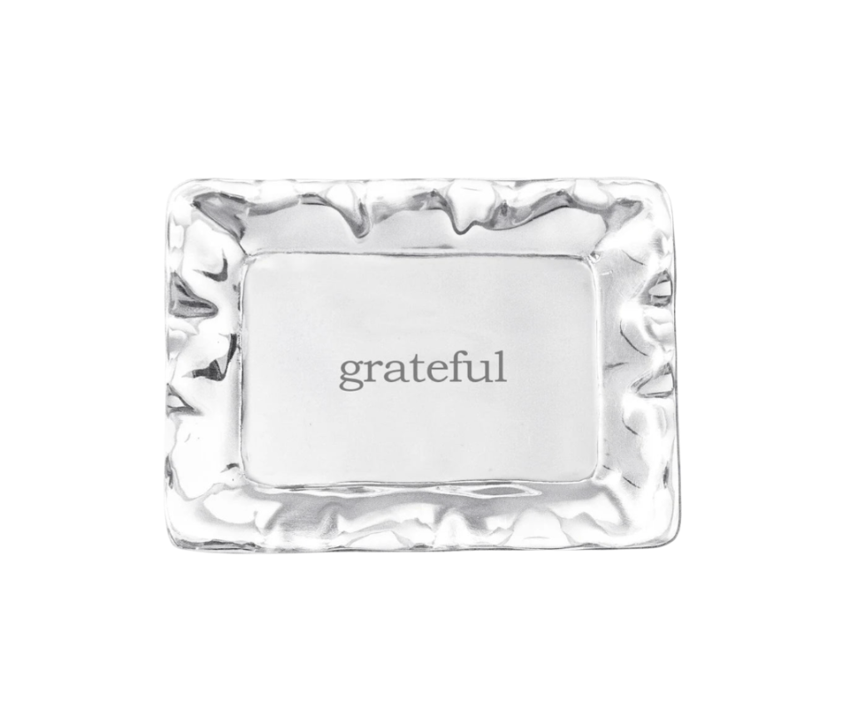 Beatriz Ball Vento Rectangular Engraved Tray - Thumbnail 5