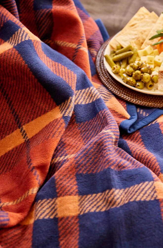 Sebago Tartan Blanket