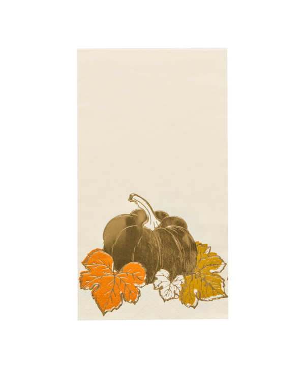 Thanksgiving Guest Towels with Ceramic Napkin Tray