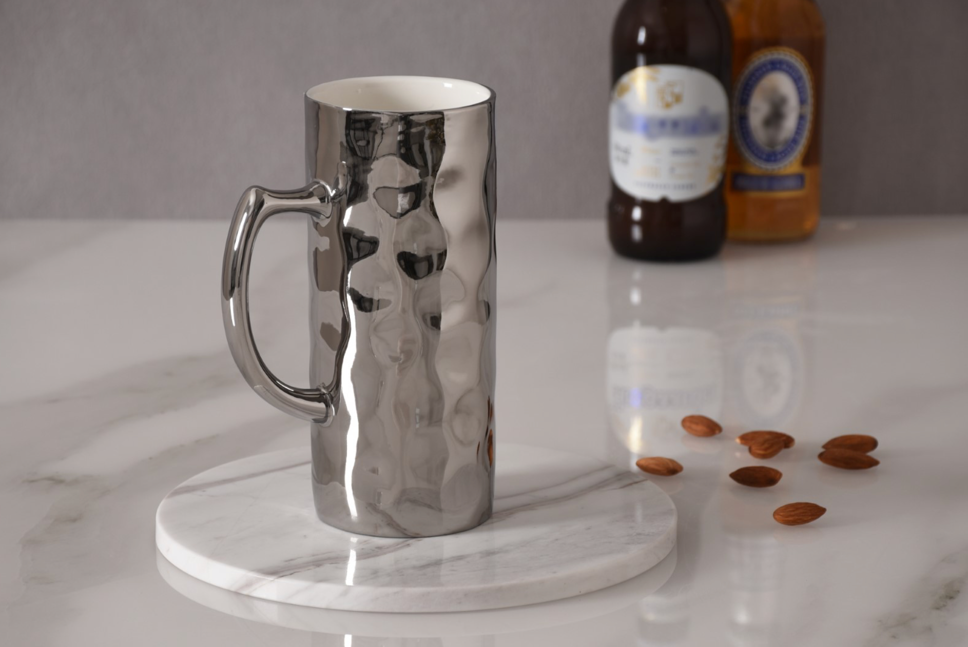 Nutcracker Holiday Beer Mug & Bottle Opener Set
