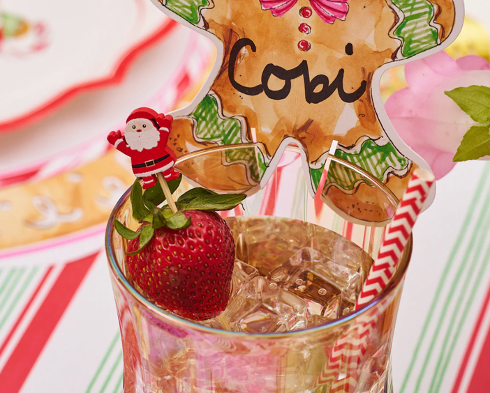 Holiday Trees Cocktail Entertaining Set
