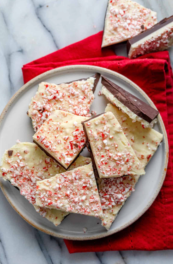 Peppermint Treat Dish Set