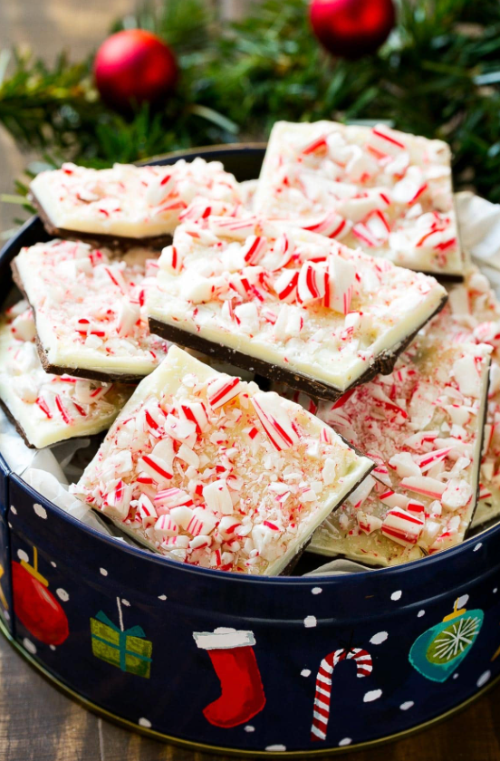 Peppermint Treat Dish Set