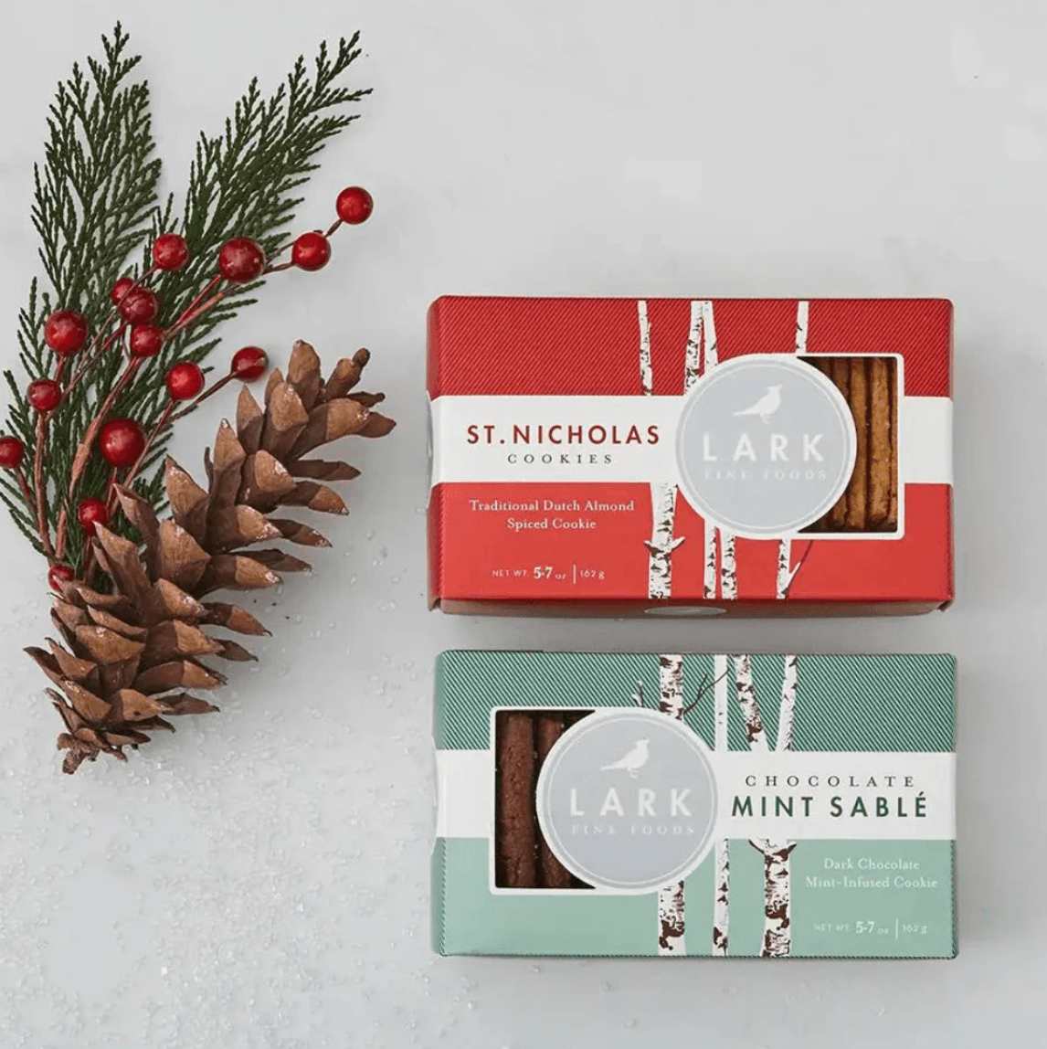 The Holiday Artisan Cookie & Serving Tray Set