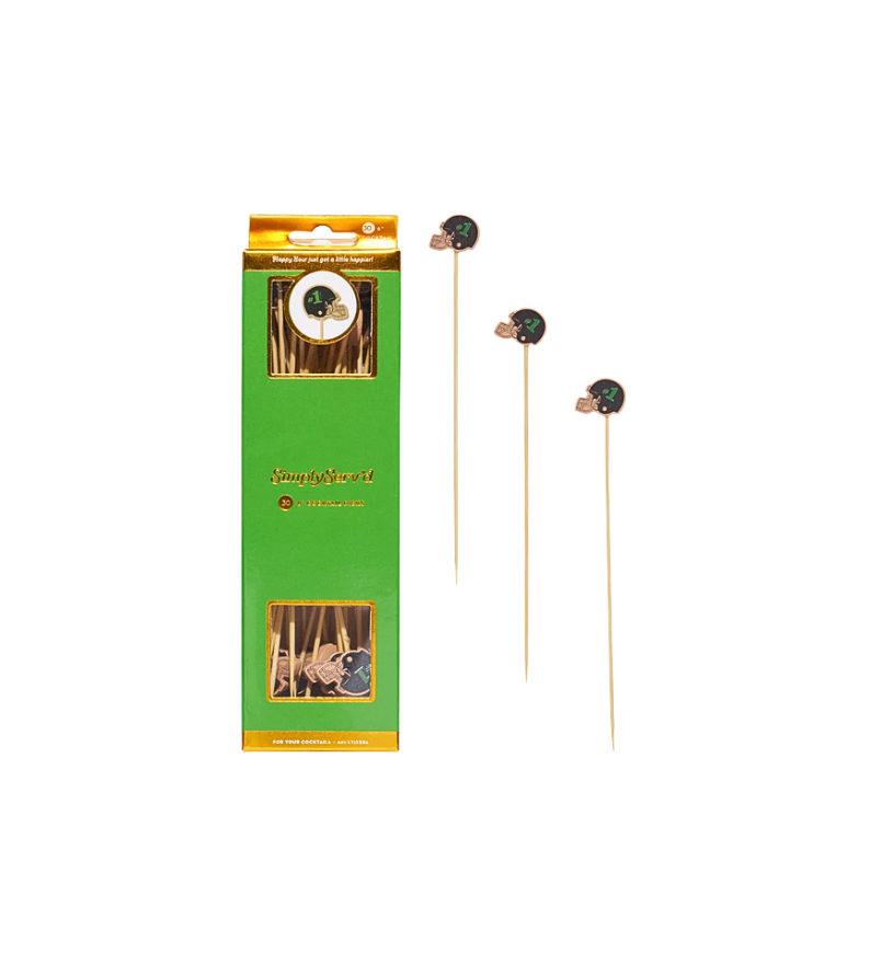 Tailgate Helmet Large Cocktail Picks/30pk