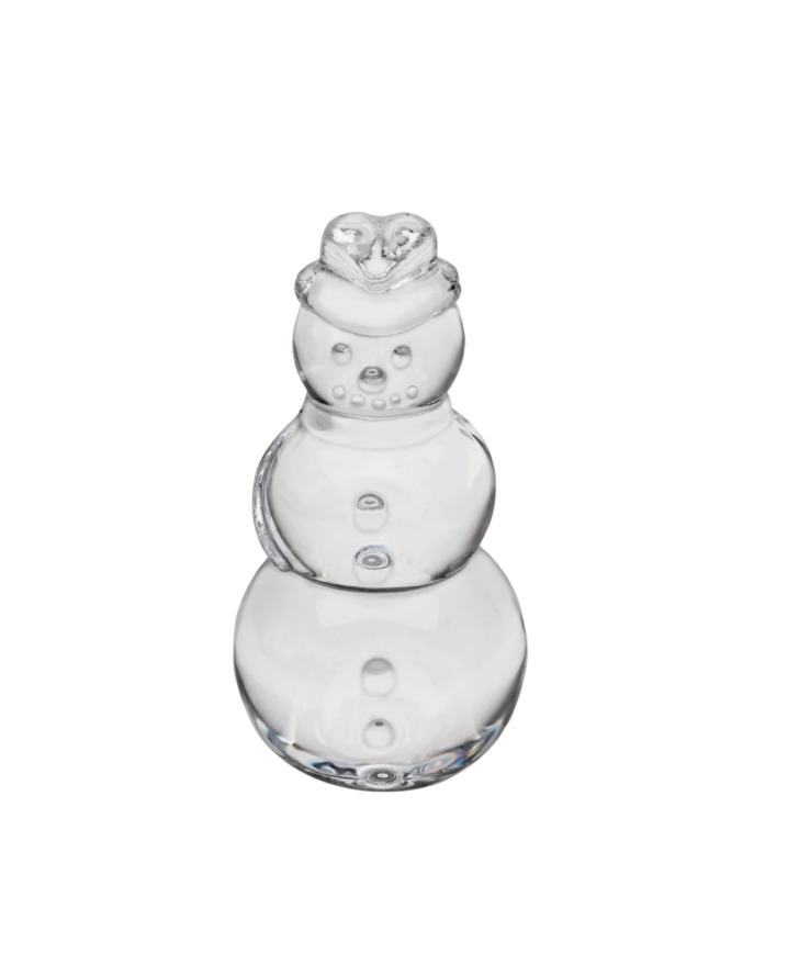 Glass Snowman