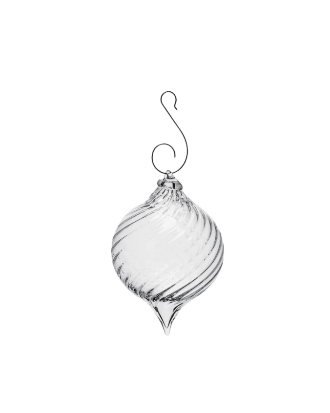 Finial Optic Glass Ornament - Thumbnail 4