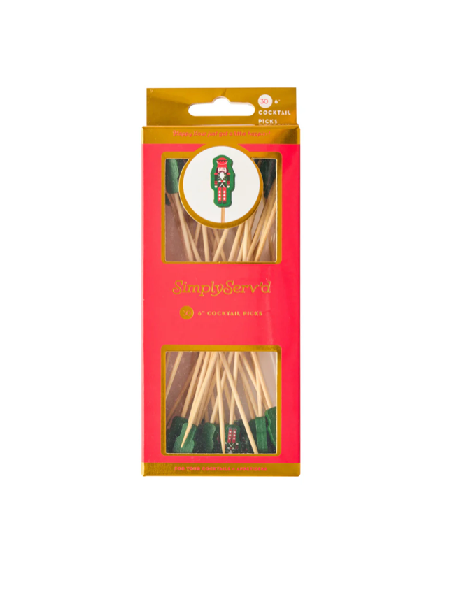 Large Holiday Cocktail Picks