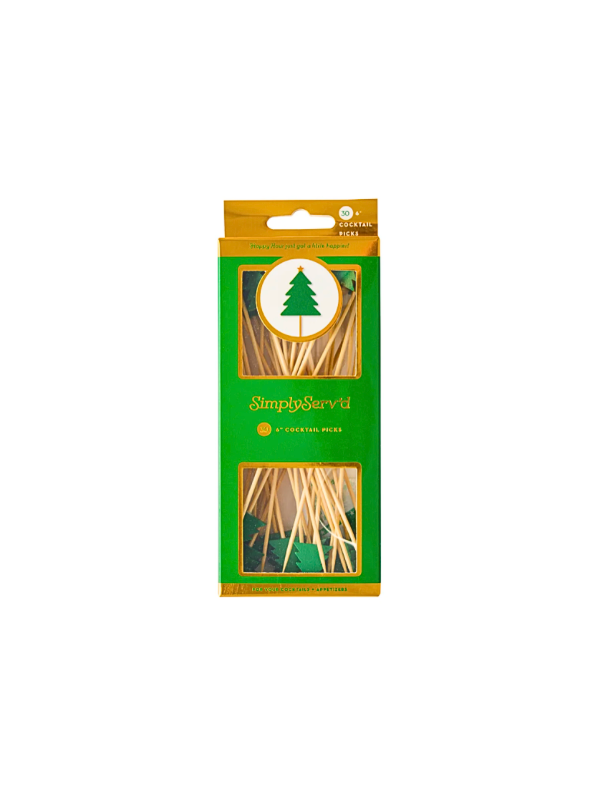 Large Holiday Cocktail Picks