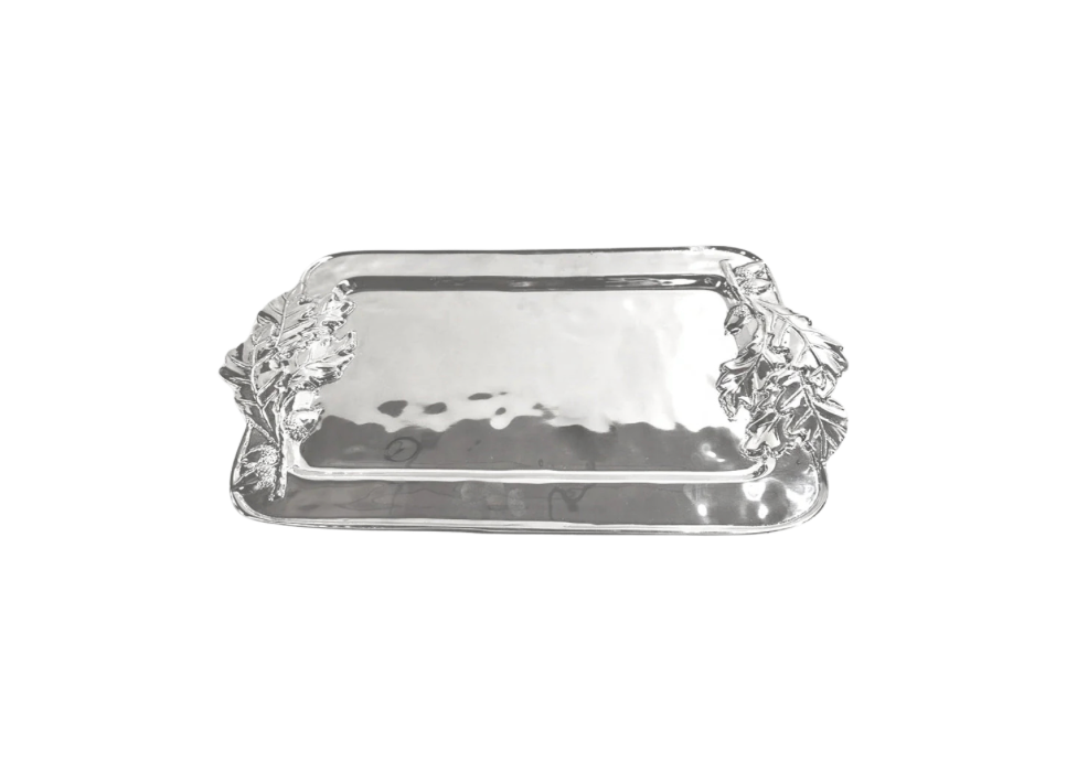 Large Acorn Serving Tray
