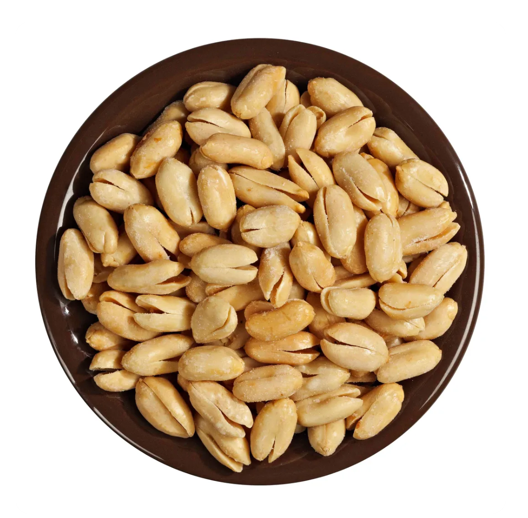 Holiday Plaid Salted Virginia Peanuts