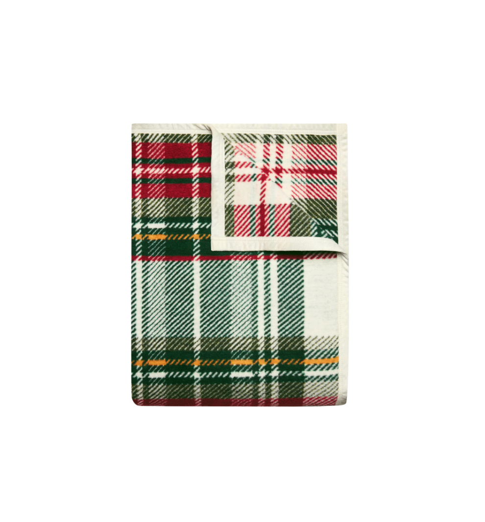 Stewart Plaid Blanket - Thumbnail 4