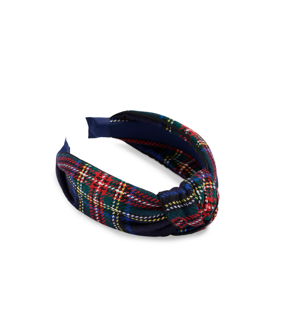 Tartan Knotted Headband