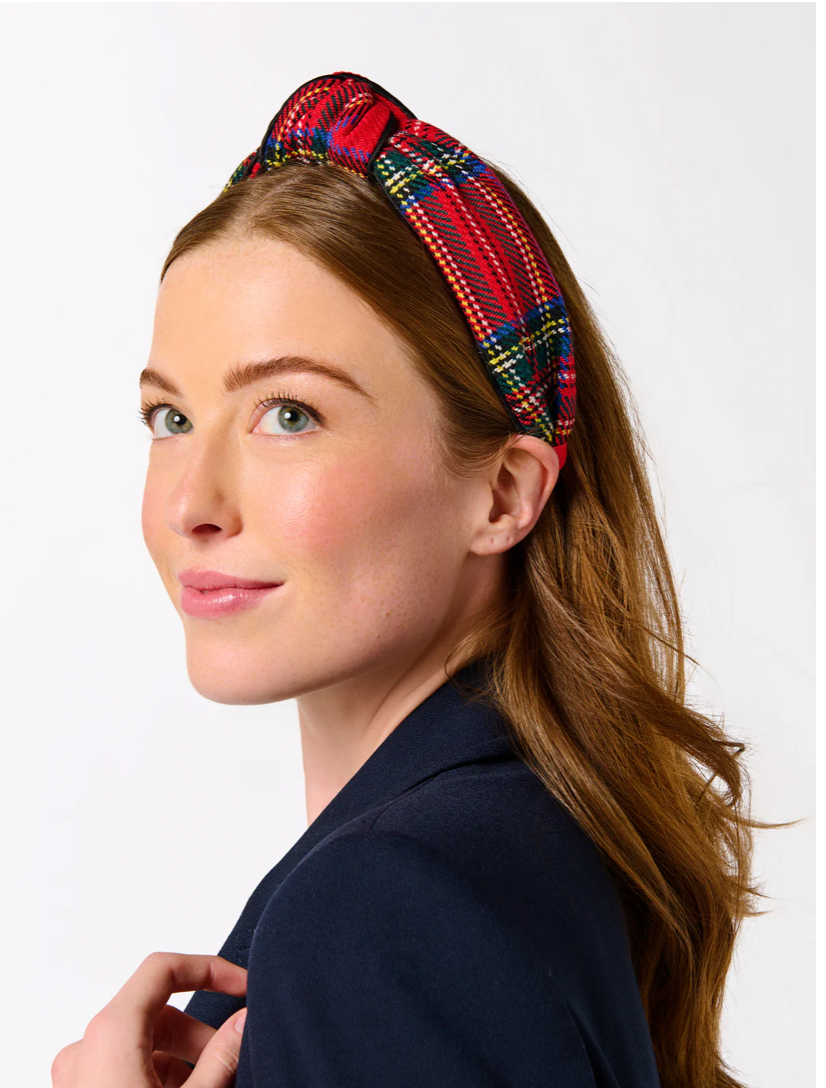 Tartan Knotted Headband