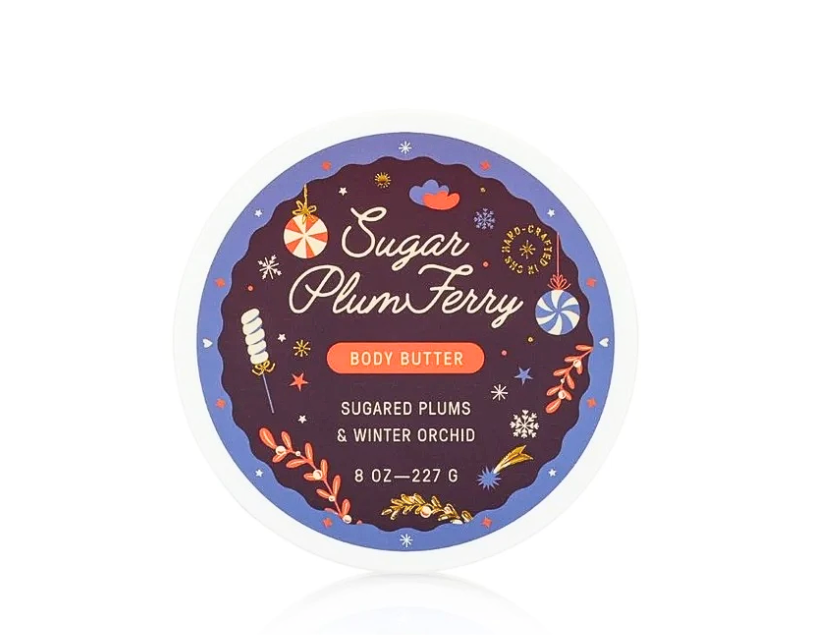 8 oz Holiday Body Butter - Multiple Scents