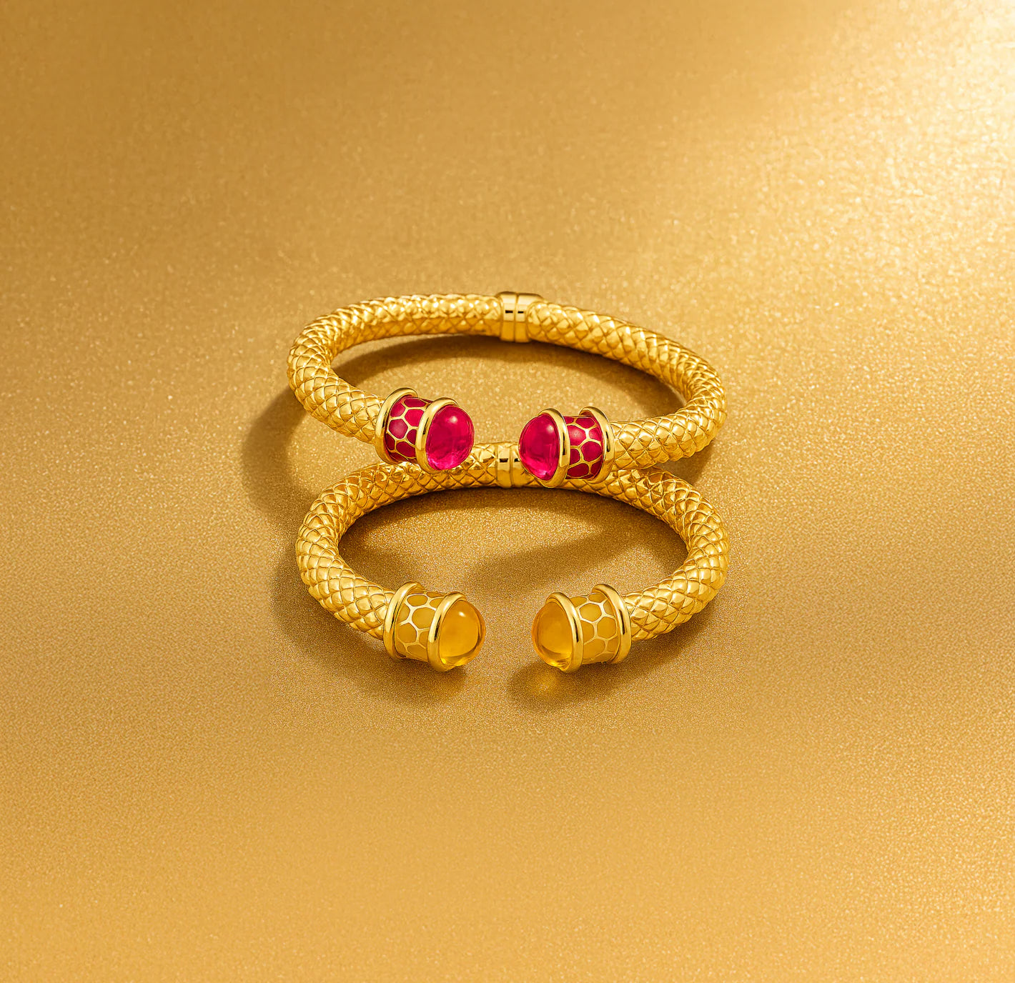 Minoan Torque Gold Bangle