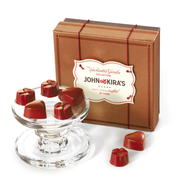 9pc Chocolate Ganache Hearts & Love Bugs