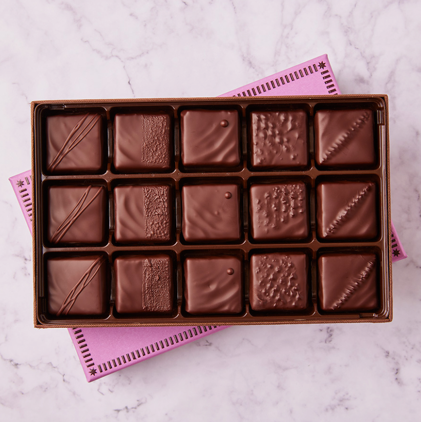 15pc Single Origin Dark Chocolate Collection
