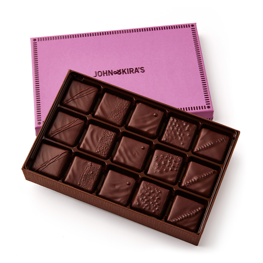 15pc Single Origin Dark Chocolate Collection