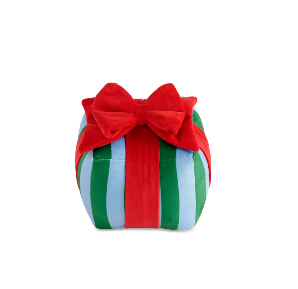 Shiraleah Stripe Gift Box Small Pillow
