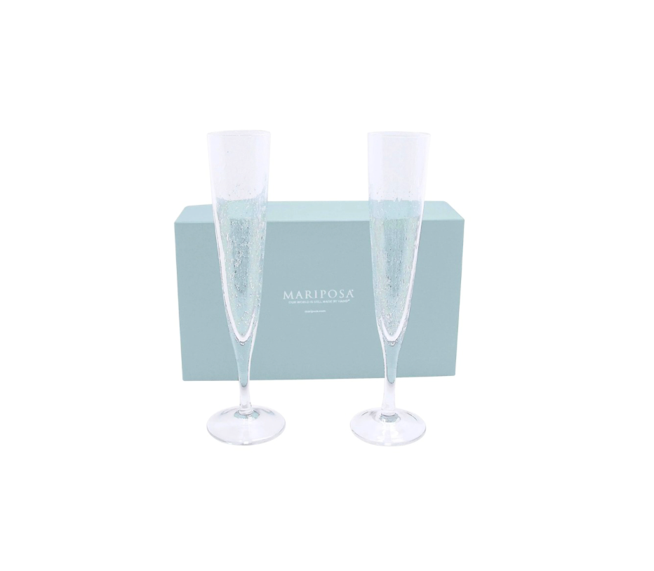 Bellini Box Bellini Champagne Flutes - Set of 2 in Gift Box – The Lydia Line