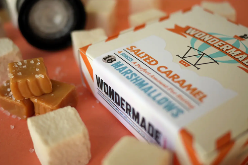 Wondermade Salted Caramel Artisan Marshmallows