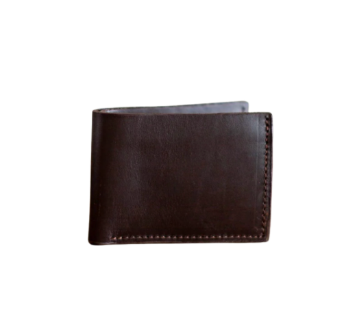 Bill Fold Leather Wallet