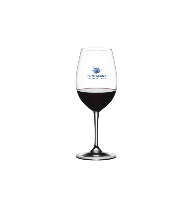 Branded Riedel Wine Glasses & Mariposa Coaster Set