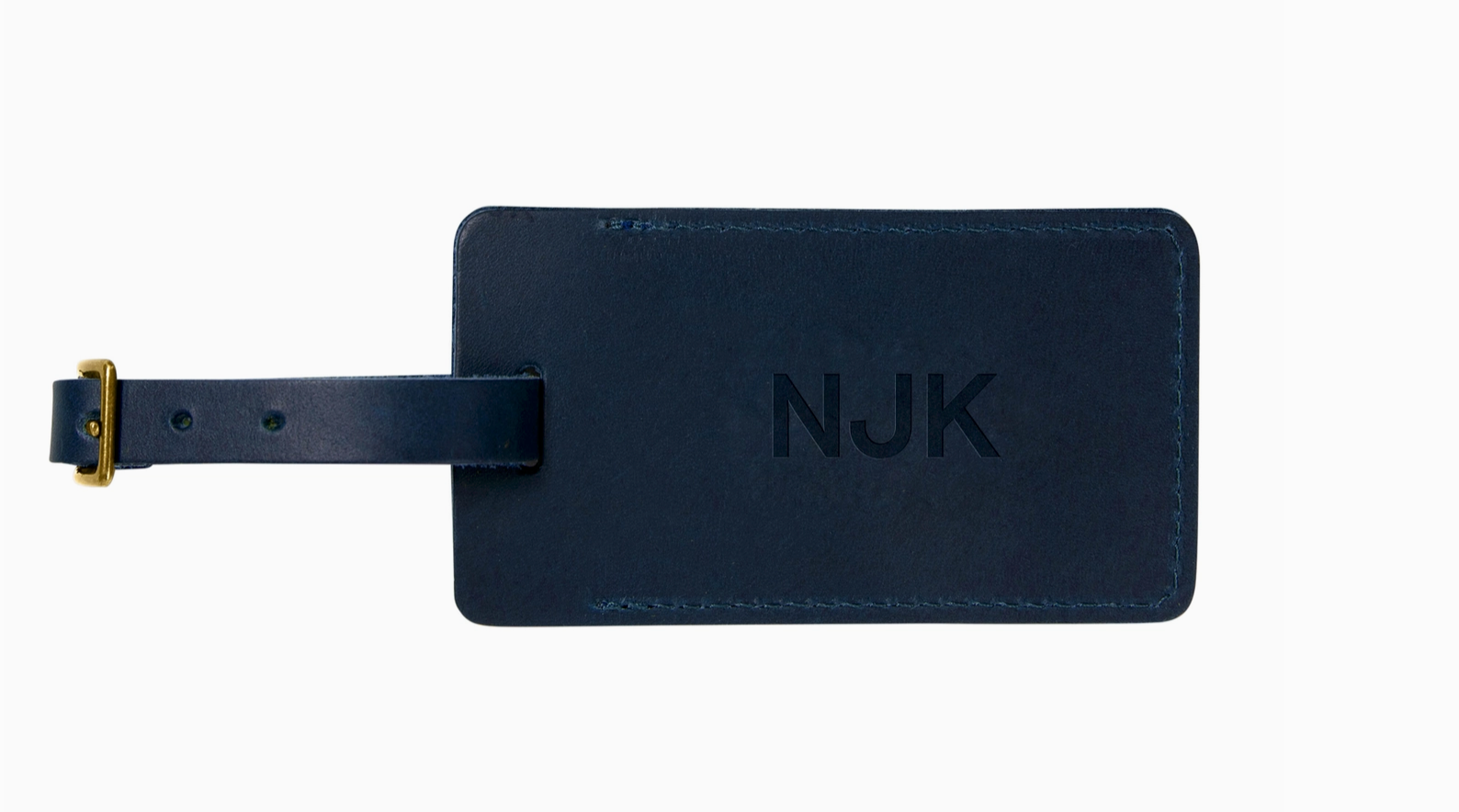 The Weekender – Leather Duffle & Luggage Tag Set