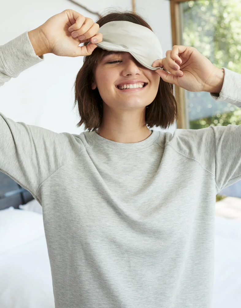Silk Eye Mask & Essential Oils Sleep Set