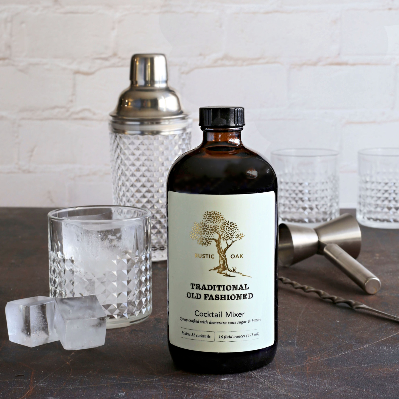 The Executive Bourbon Old Fashioned Set