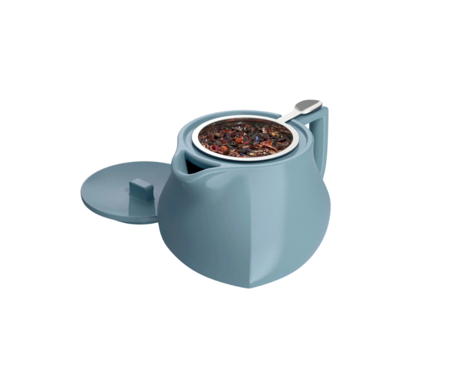 Wellness Tea Ritual & Leather Journal Gift Set
